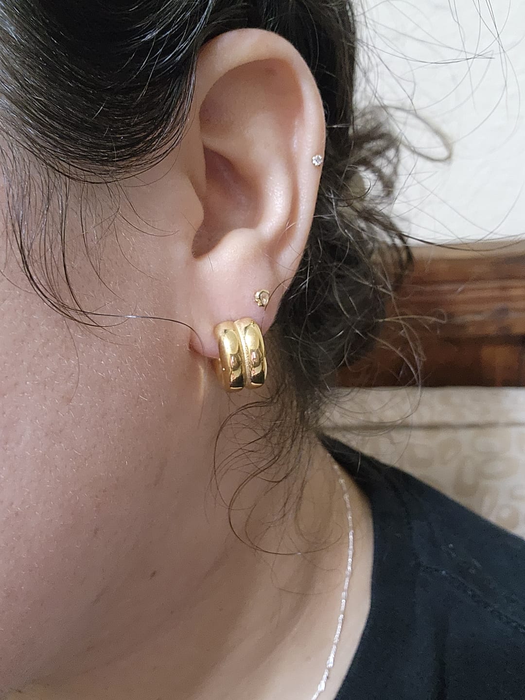 Customer photo review of Aretes Lyn