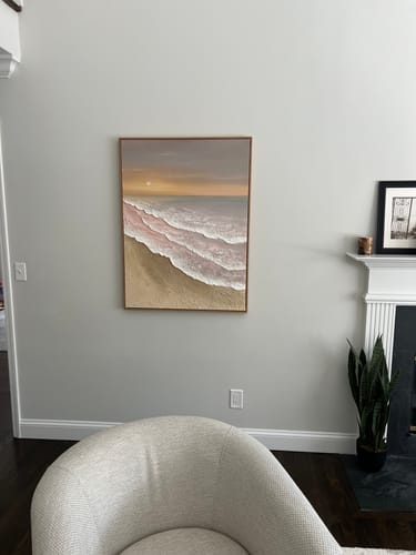 Customer review photo for Plaster Art Texture Painting #TX1111