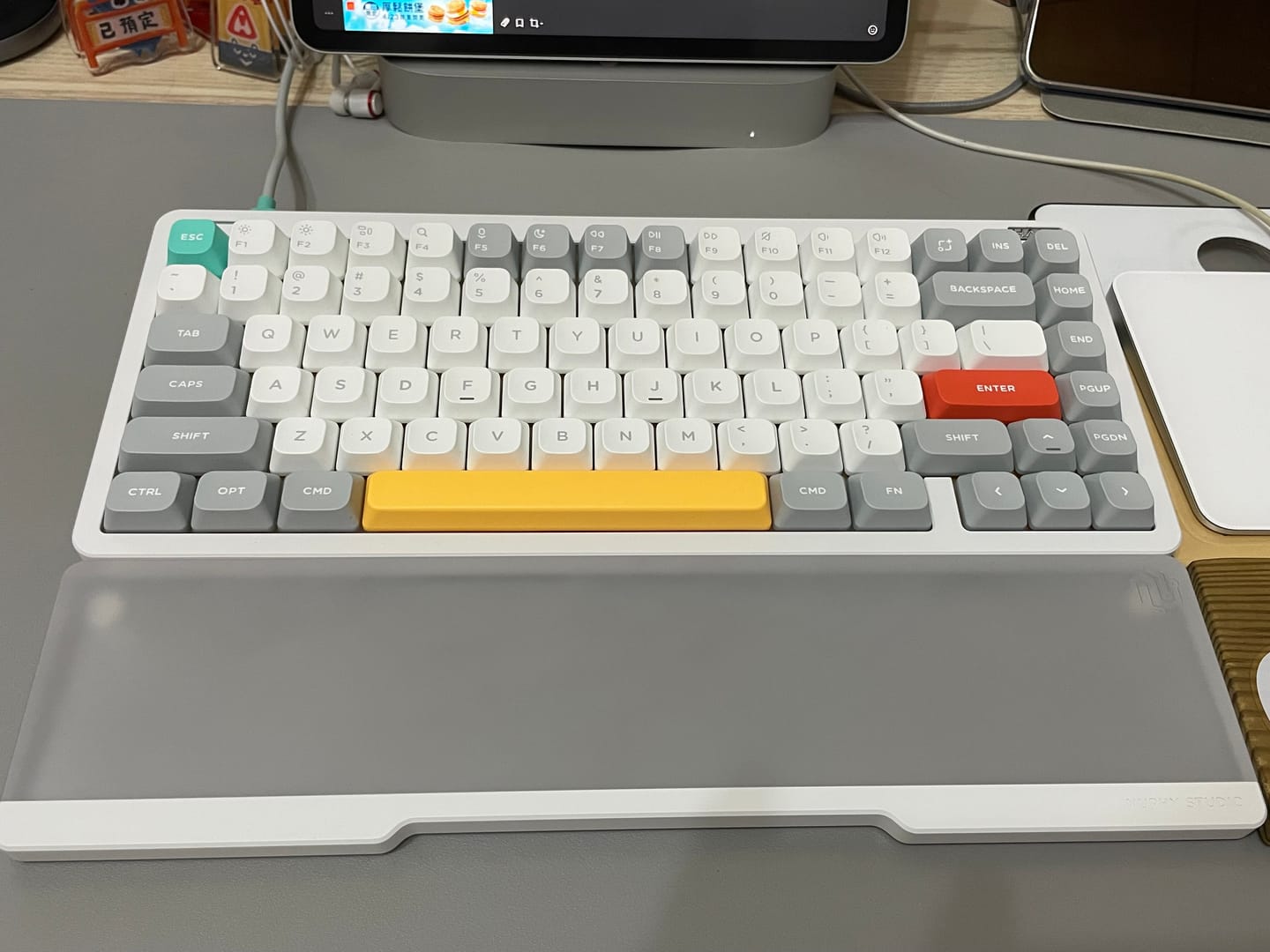 Customer photo review of Nuphy Halo系列 雙色手托