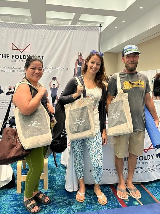 Customer photo review of The Foldy Mat™