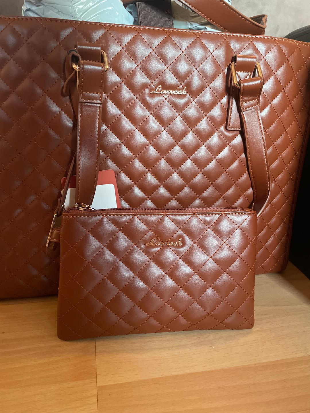 Customer photo review of Sac à main 3-EN-1