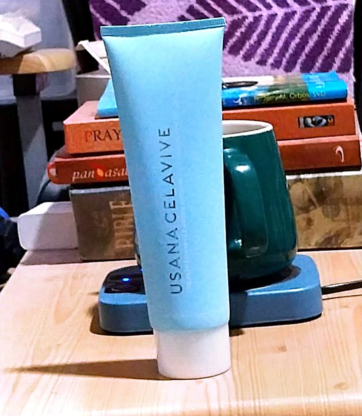 Customer photo review of Creamy Foam Cleanser