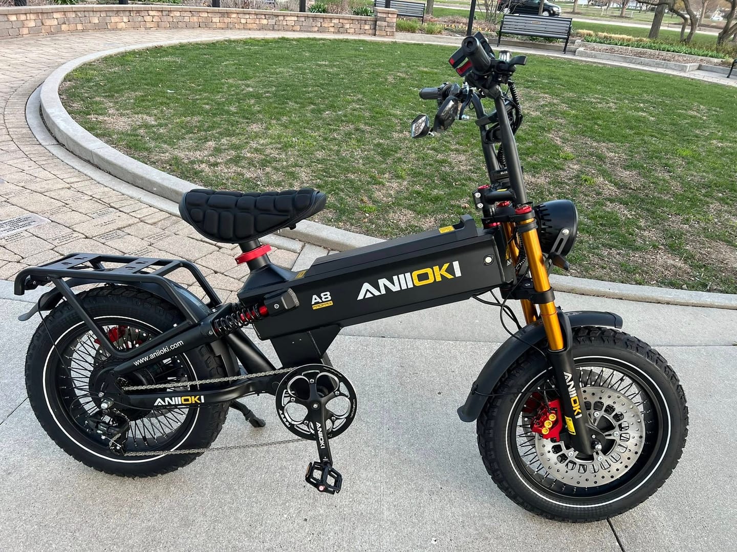 Customer photo review of A8 Pro Max 60V Dual Motor 3.0 Ebike