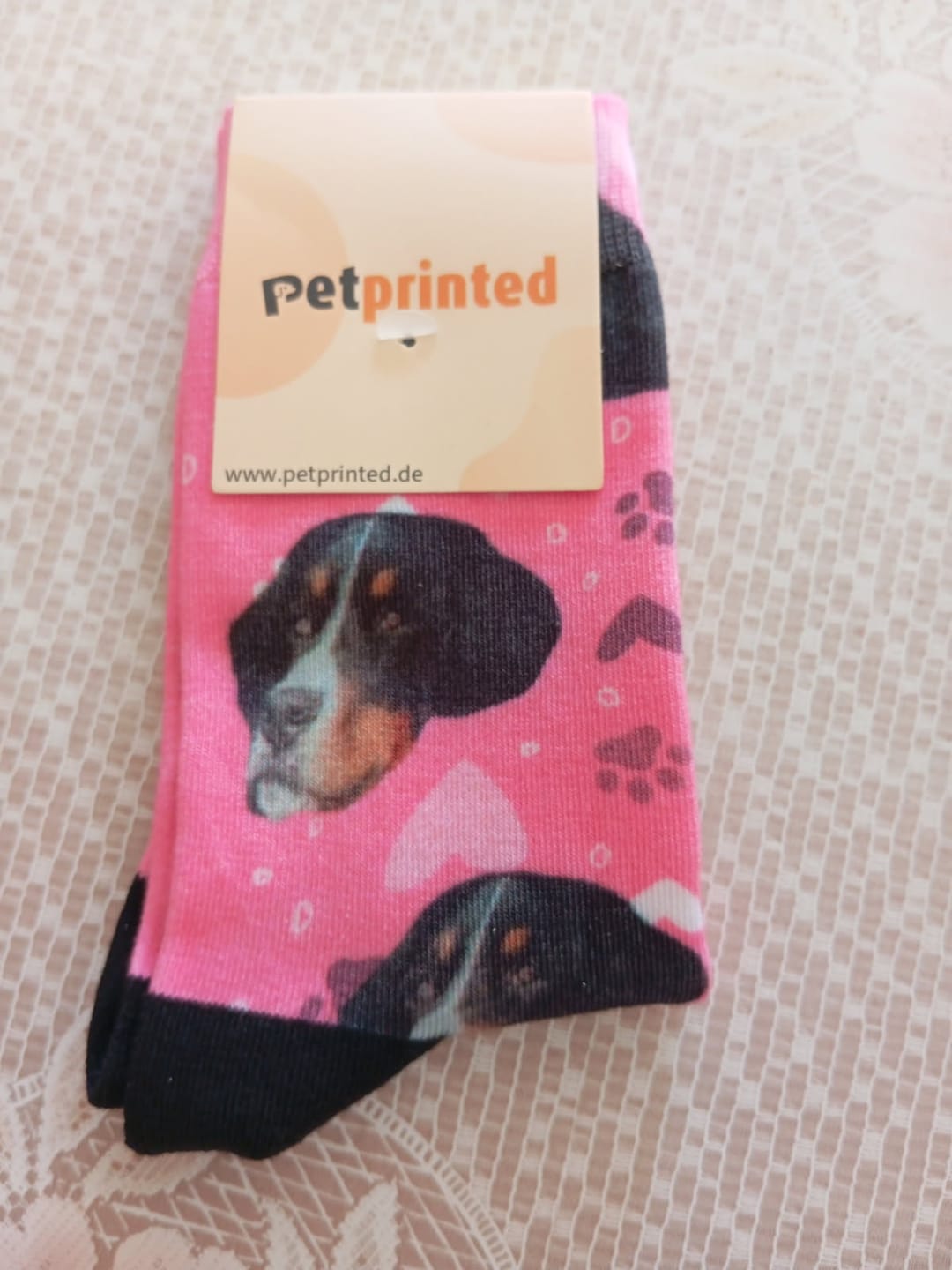 Customer photo review of Votre photo - Chaussettes personnalisées