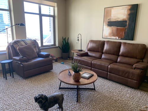 Customer photo review of Modern Abstract Painting #ABAS137