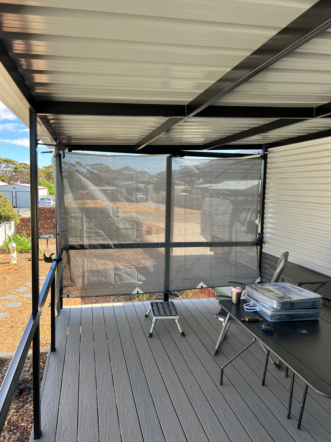 Customer photo review of Privacy Screen