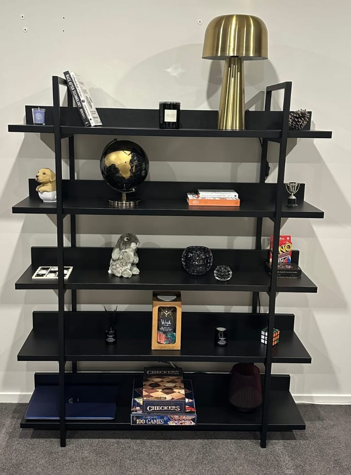 Customer photo review of Assolo Shelving Unit