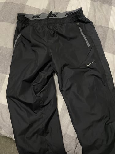 Customer photo review of Vintage Nike Black Track Pants (XL)