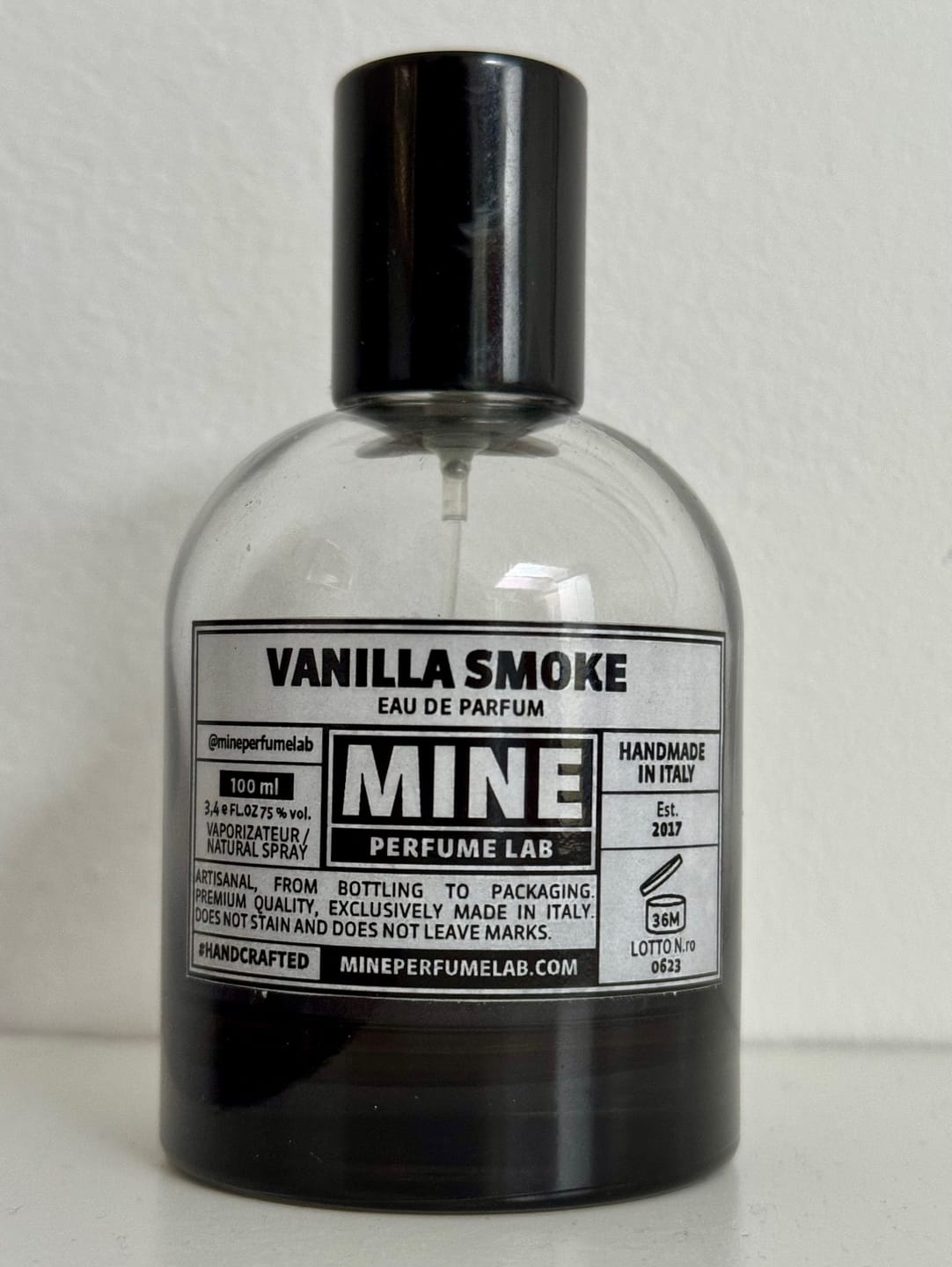 Customer photo review of VANILLA SMOKE