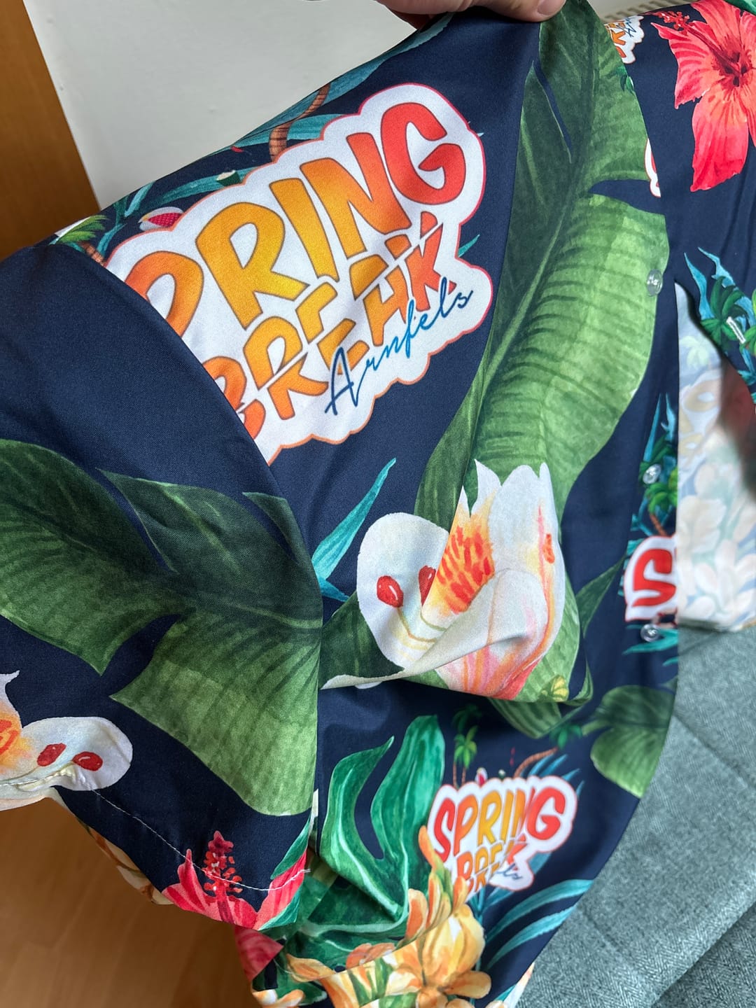 Customer photo review of Dein Foto - Individuelles Hawaiihemd
