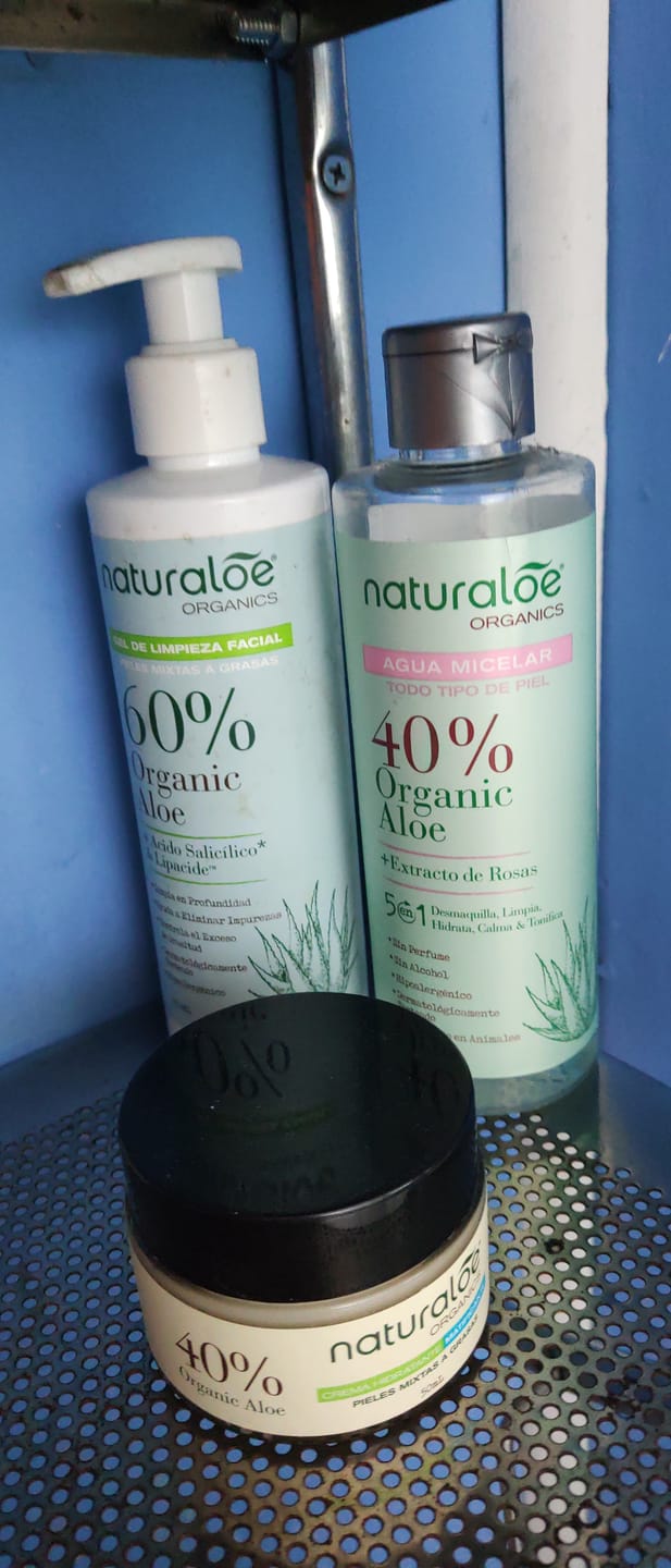 Customer photo review of Set Rutina Completa Cuidado de la Piel