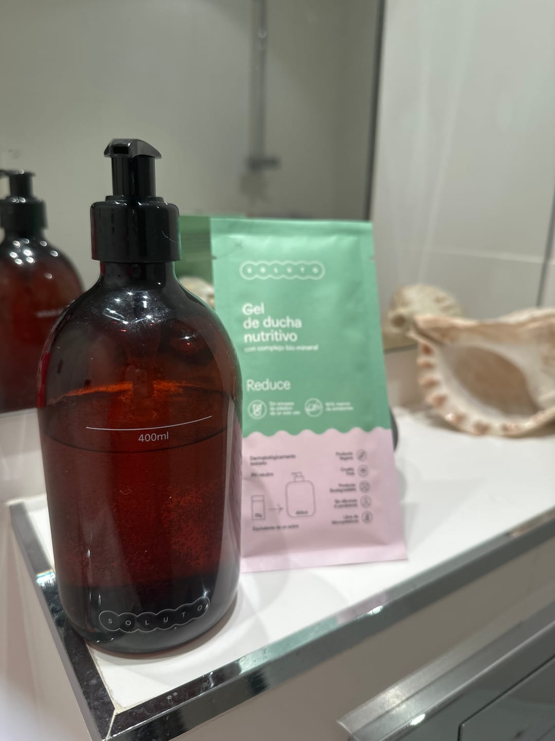 Customer photo review of Botella Soluto Gel de Ducha