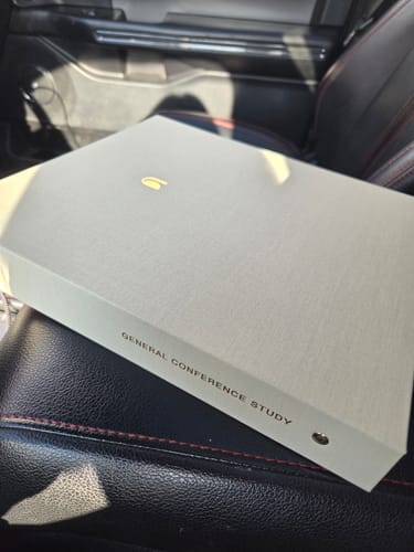 Customer photo review of General Conference Study Binder