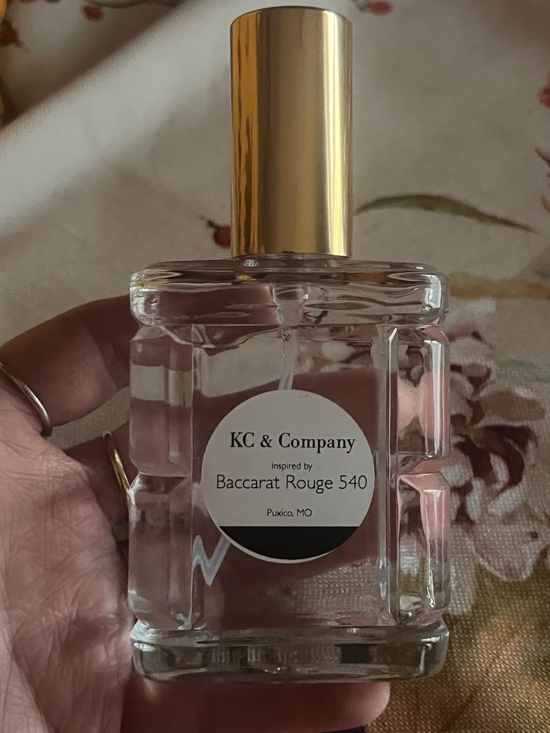 Customer photo review of Baccarat 540 - Designer Inspired (UNISEX)
