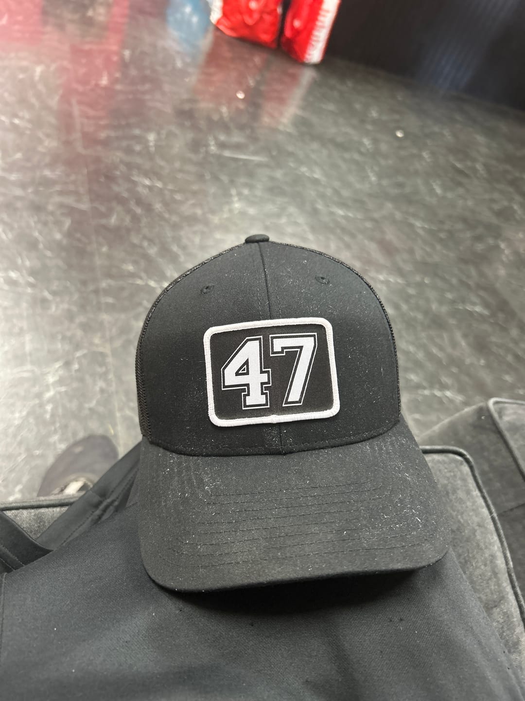 Customer photo review of 47 Woven Patch Hat