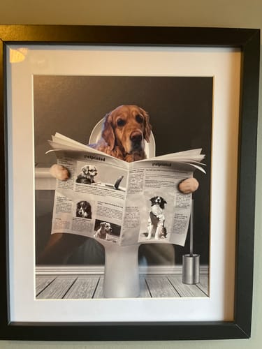 Customer photo review of Important meeting - Personalised poster