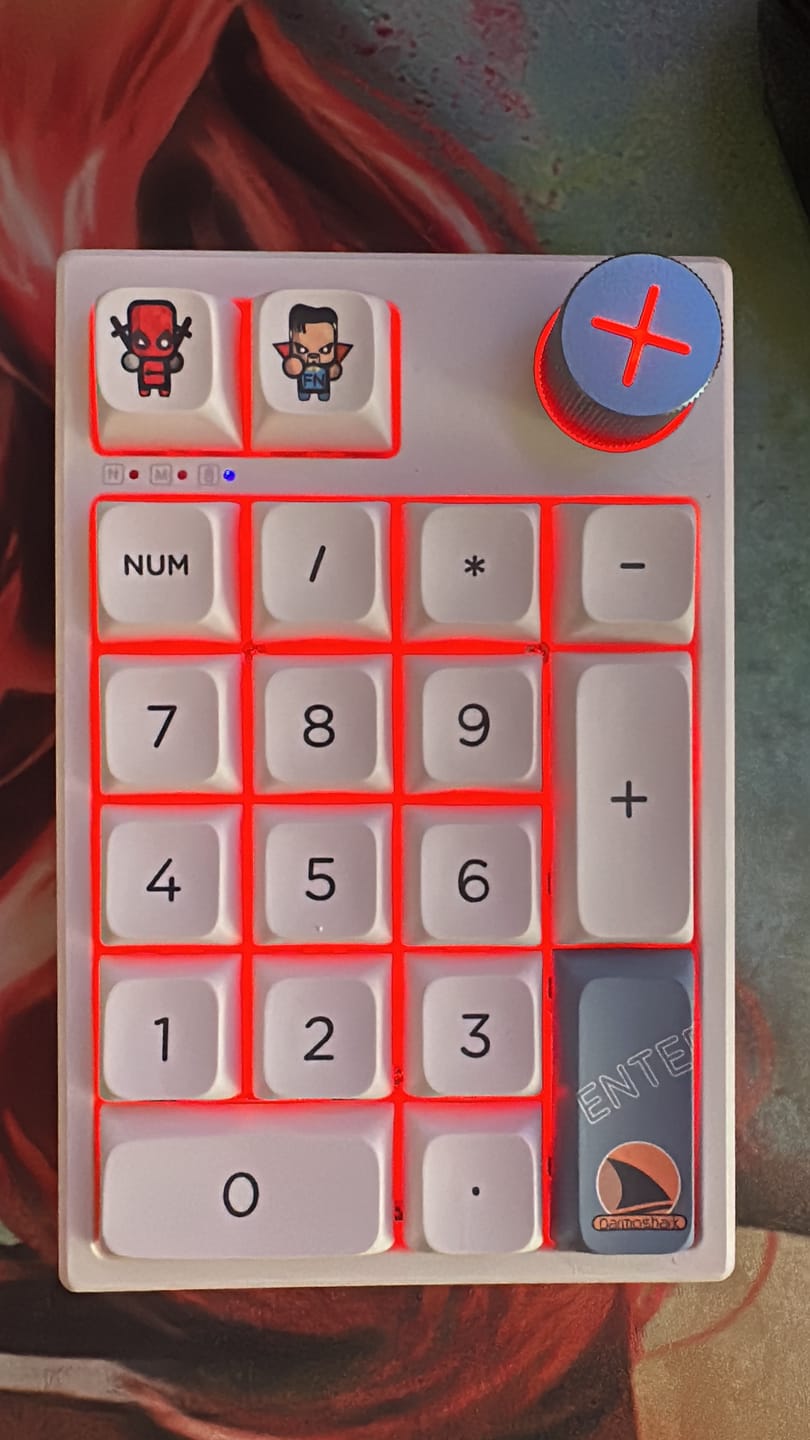 Customer photo review of Darmoshark K3 Pro Numpad