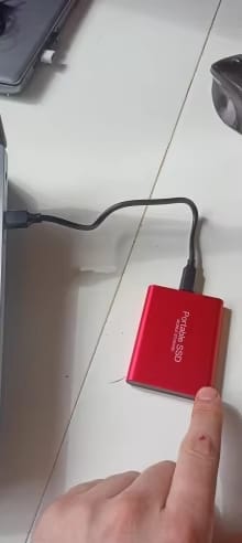 Customer photo review of Ultraspeed Extern SSD - SpeedDrive Pro