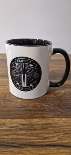 Customer photo review of TassenExpress - Becher Keramik Tasse mit Logo bedruckt 325ml Firmenlogo