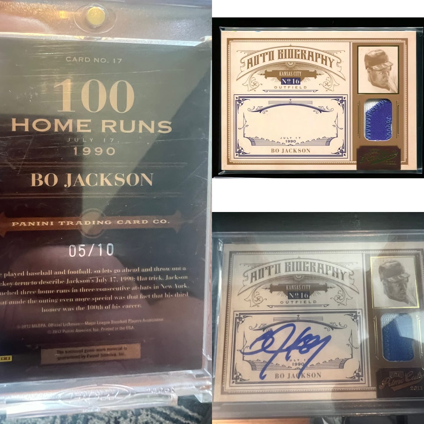 Customer photo review of Bo Jackson Autograph Signing
