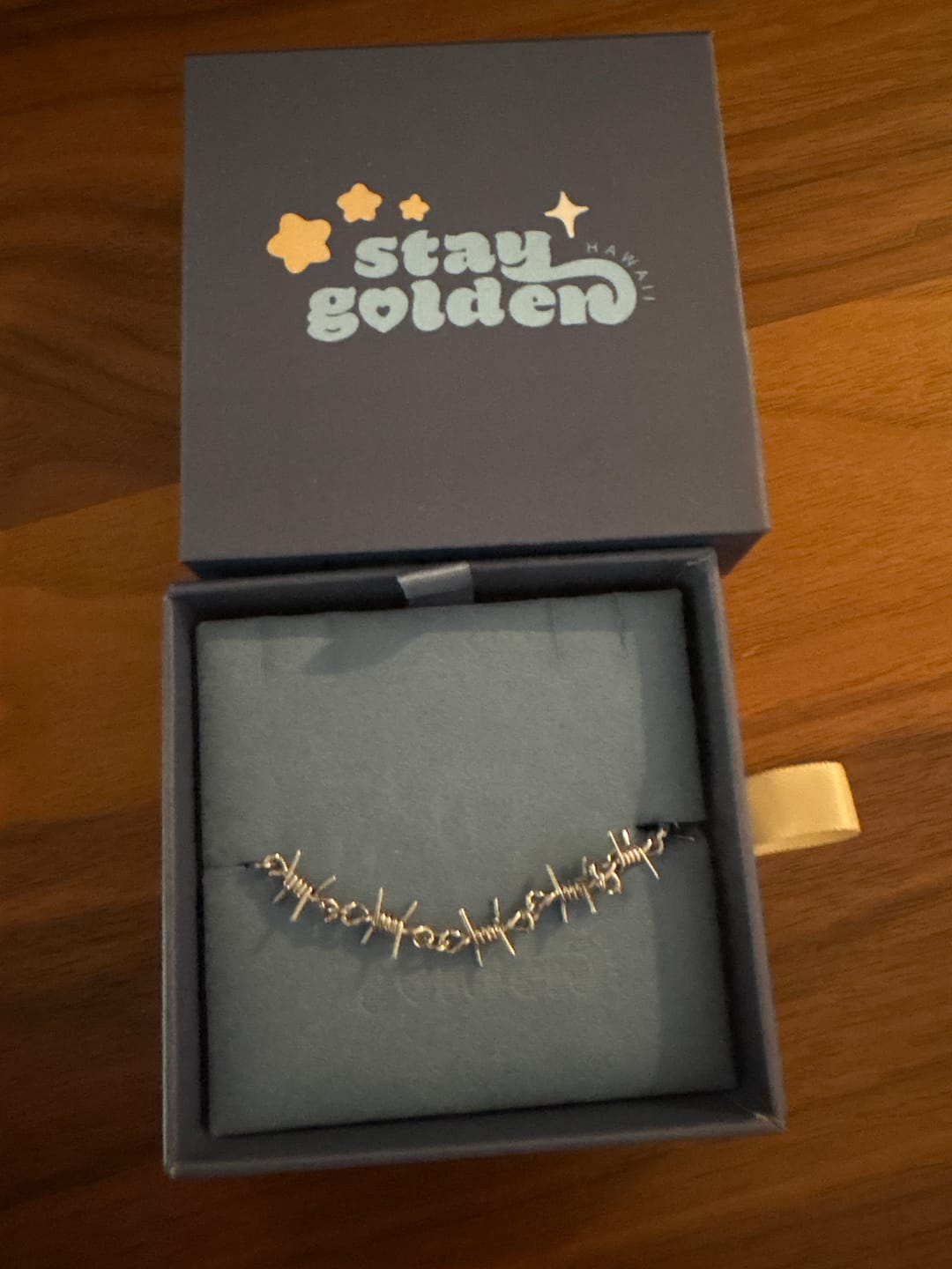 Customer photo review of Barbed Wire Choker