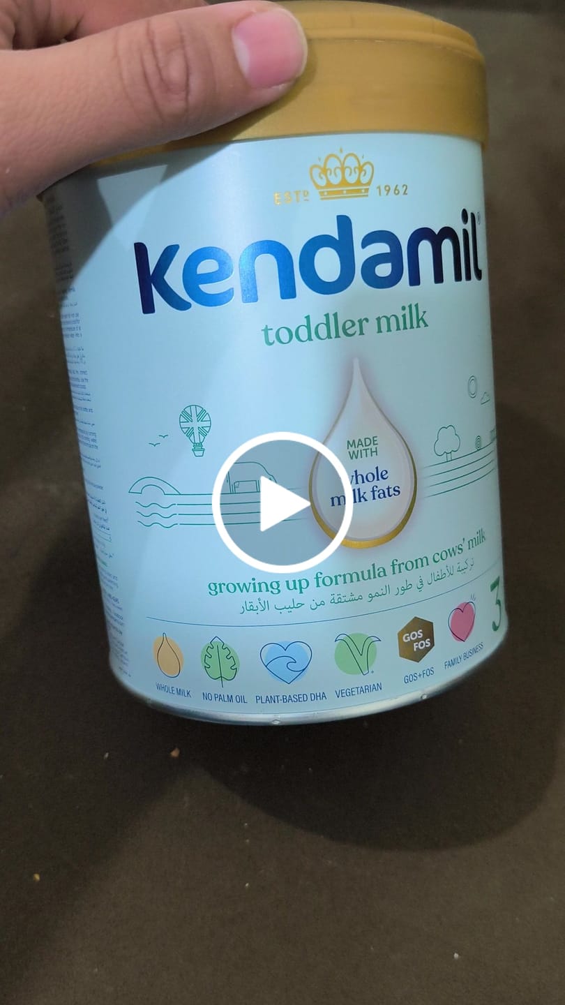 Customer video review of Kendamil Classic Stage 3 Toddler Milk Formula From 1-3 Years (800g)