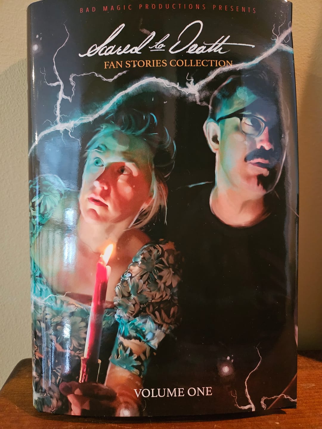 Customer photo review of Scared To Death Book Vol One UNSIGNED