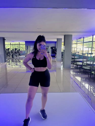 Customer photo review of All Day Workout High Impact Bra