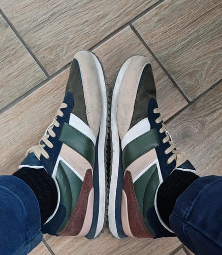 Customer photo review of Tenis Style Leonhart Verde