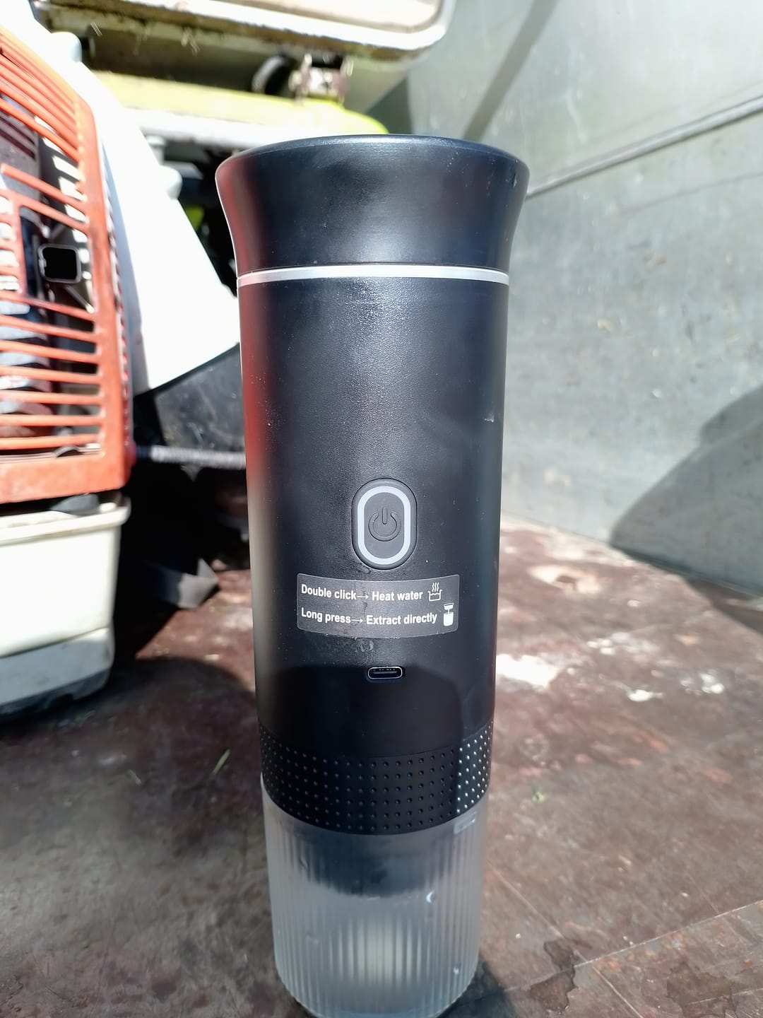 Customer photo review of Caffettiera Portatile - MokaElite