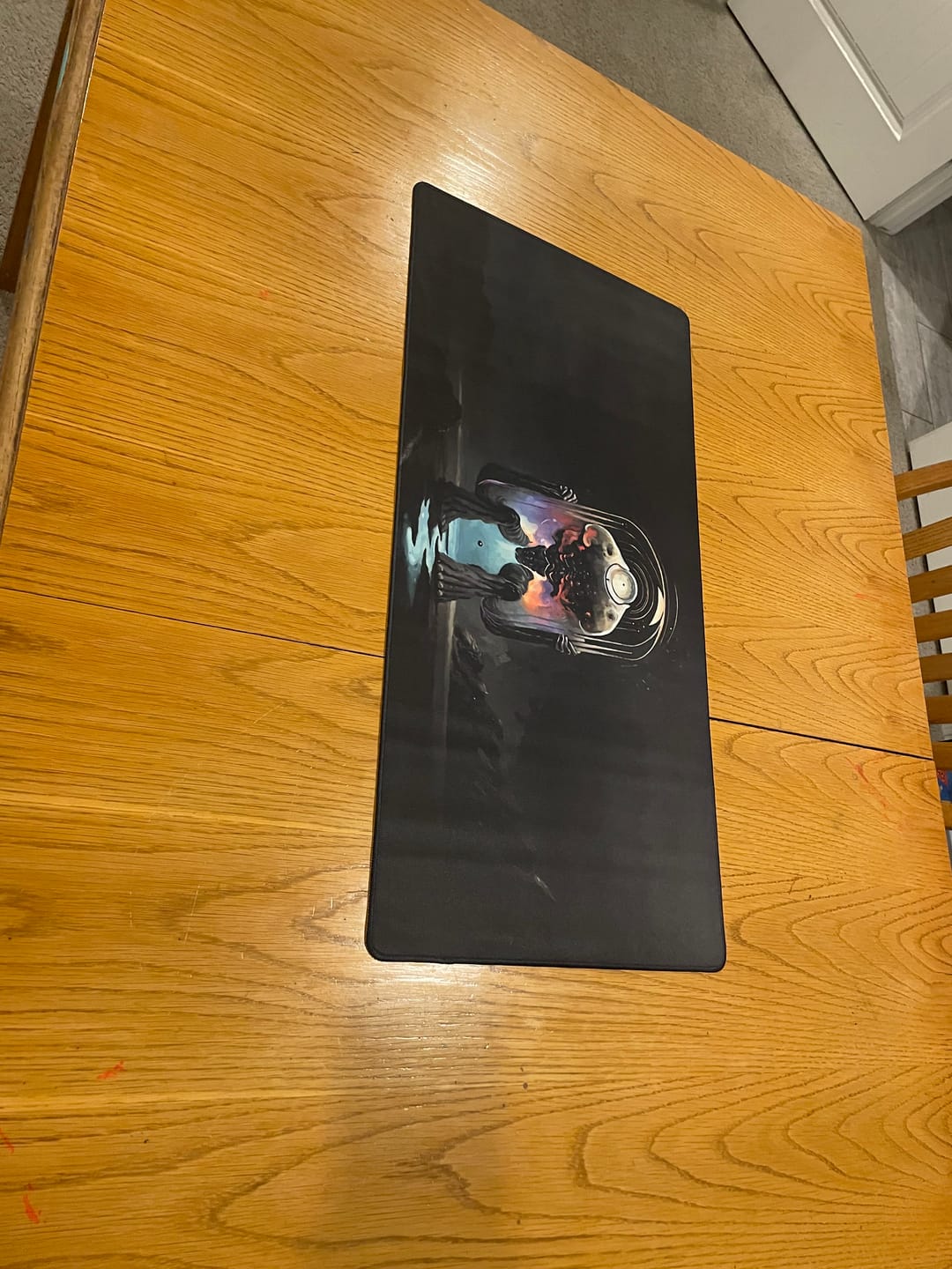 Customer photo review of Algomancy Oversized Playmats - 28"x14"