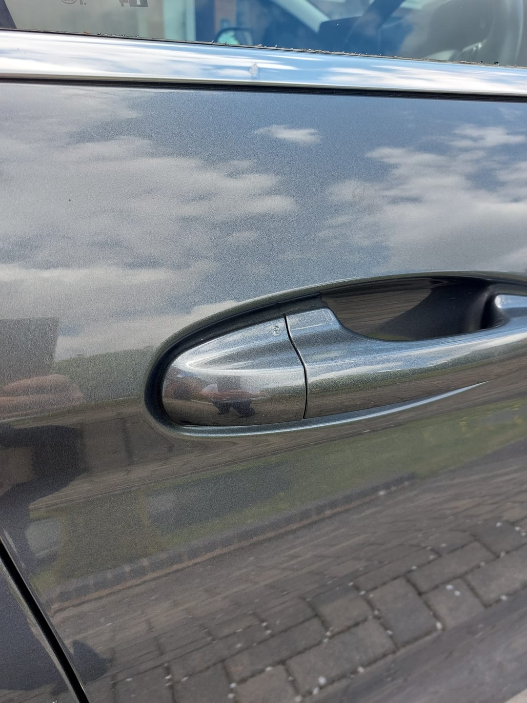 Customer photo review of Standard Door Handle Lock Cover Mk8/8.5 Fiesta / Mk2 Puma