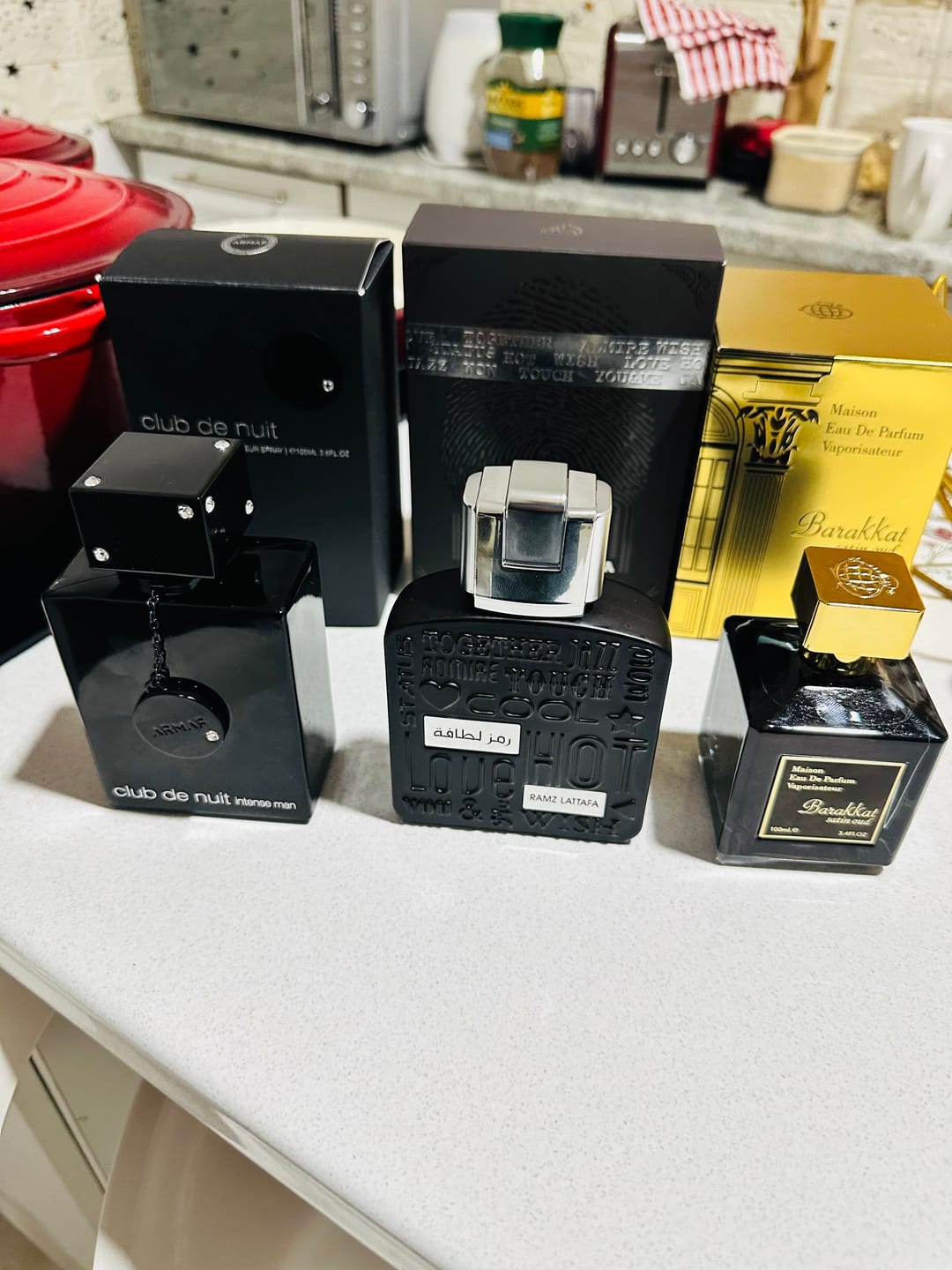 Customer photo review of Barakkat Satin Oud EDP 100ml