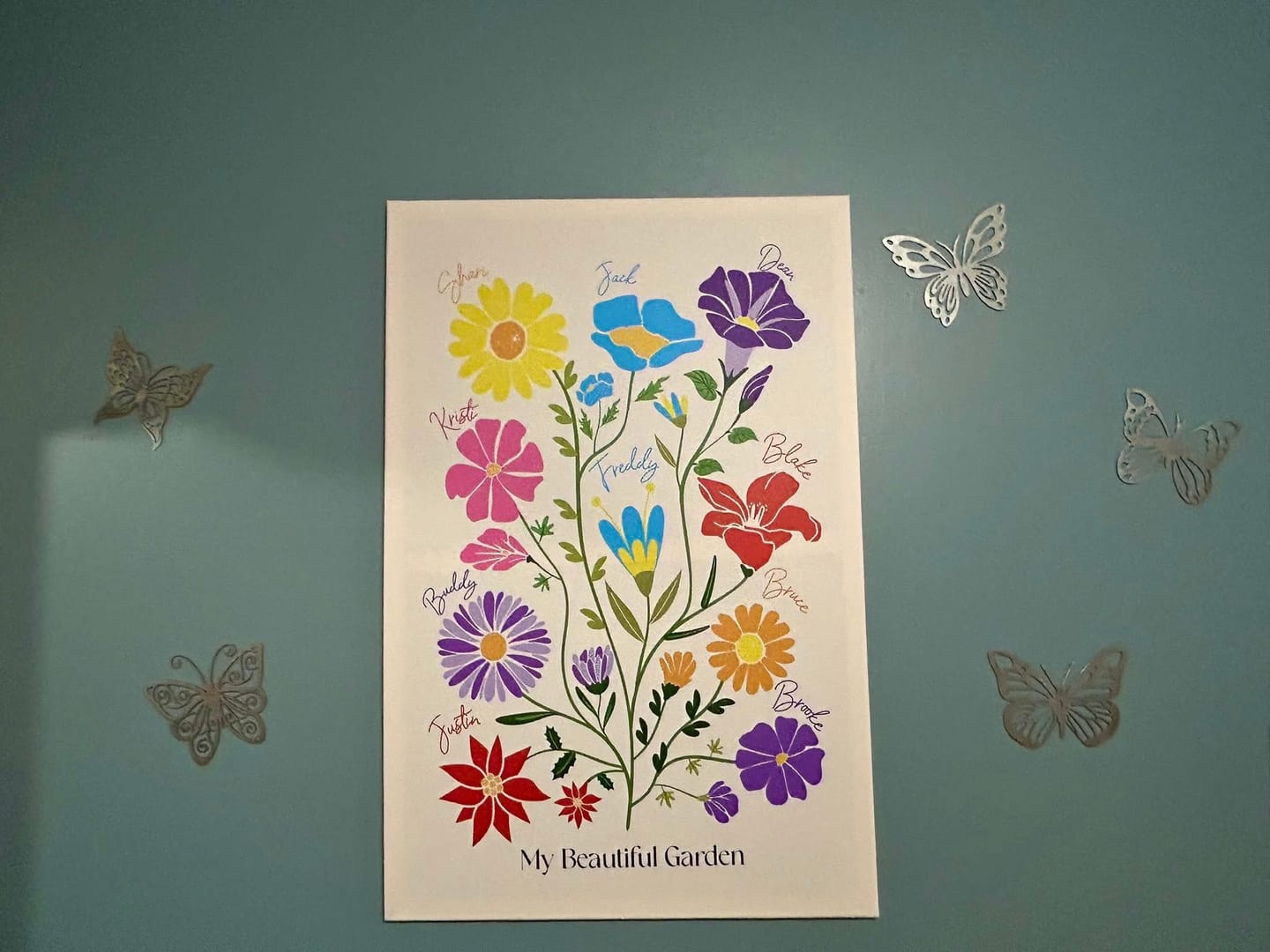 Customer photo review of Illustrated Family Garden - #1 Gift for Mom