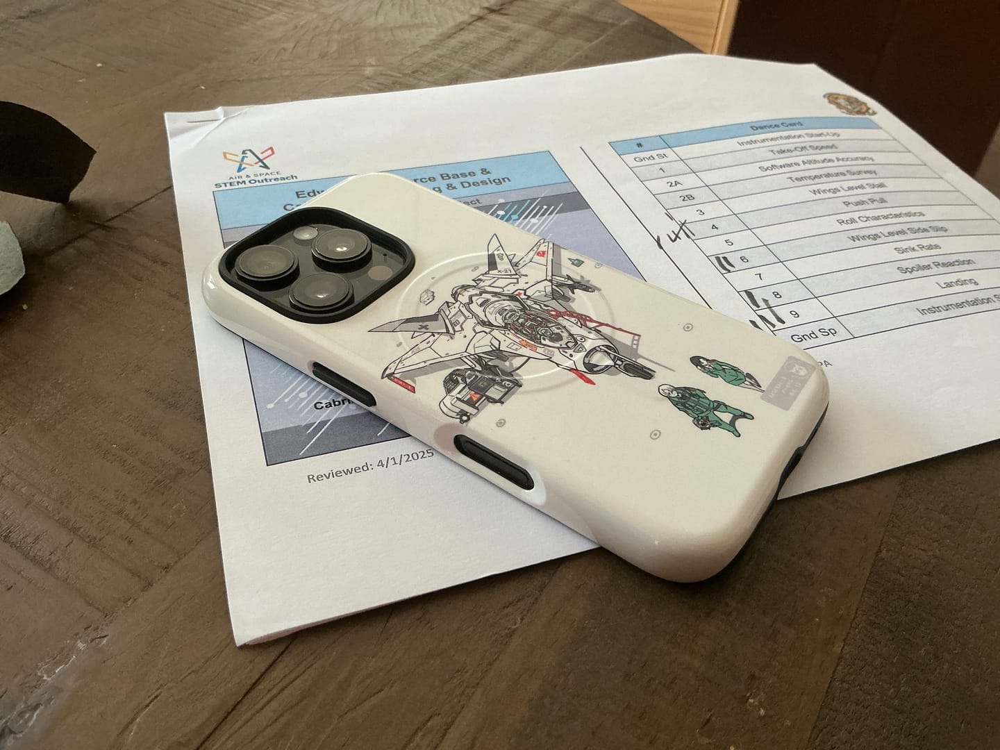 Customer photo review of Arsenal-0 iPhone Case