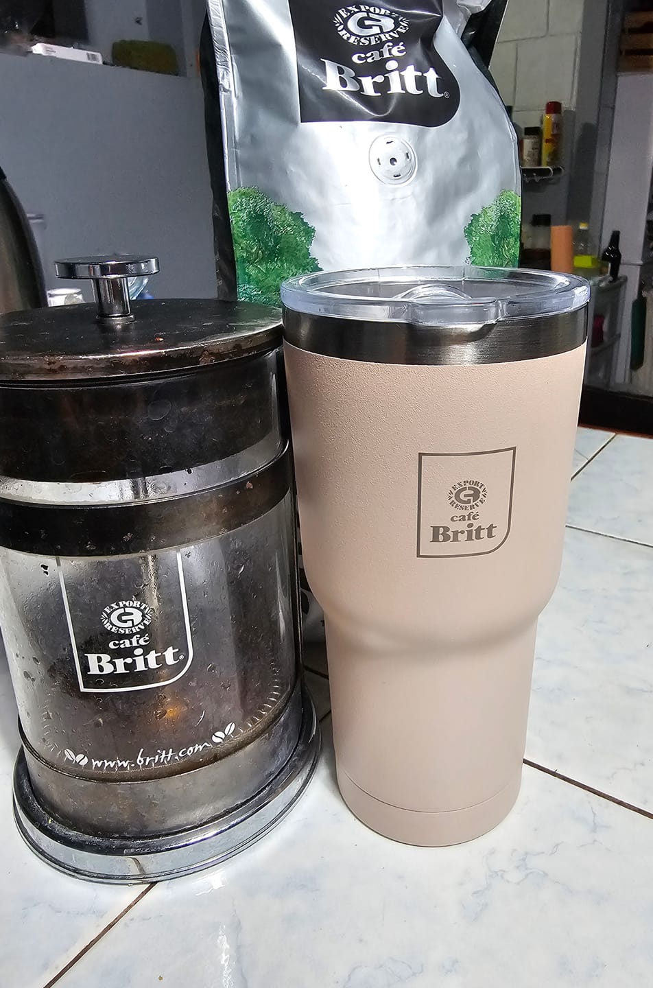 Customer photo review of Tumbler Café Britt 600 ml