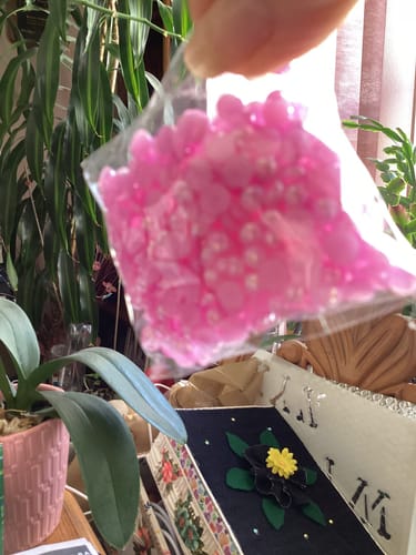 Customer photo review of Media Perla Para Manualidades