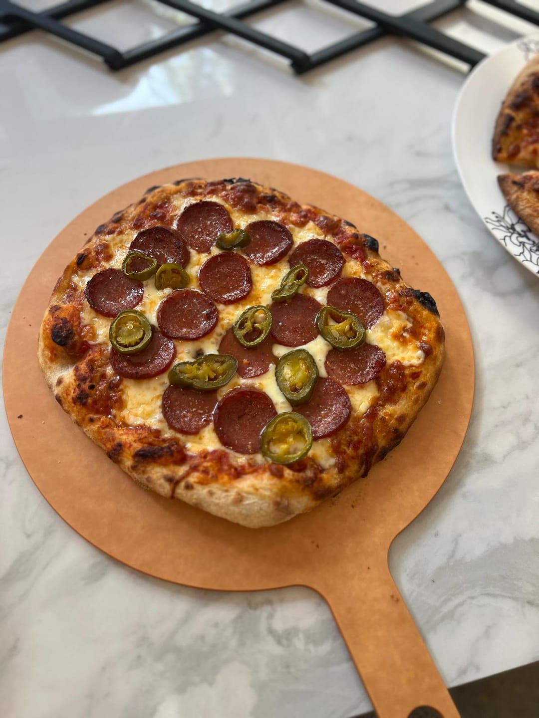 Customer photo review of Lightly-Sauced Pizza Base