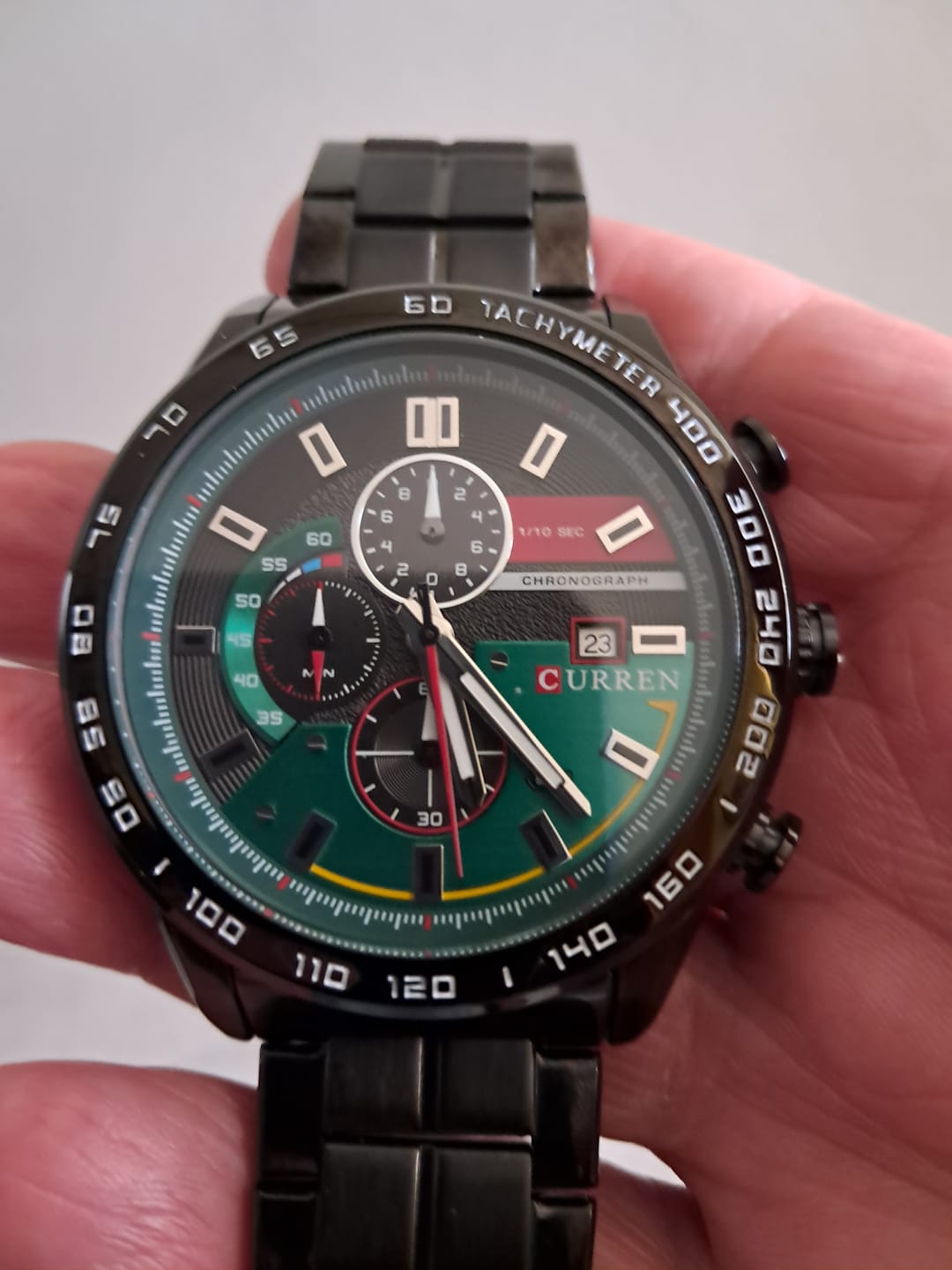 Customer photo review of Curren Bucarest® orologio uomo acciaio
