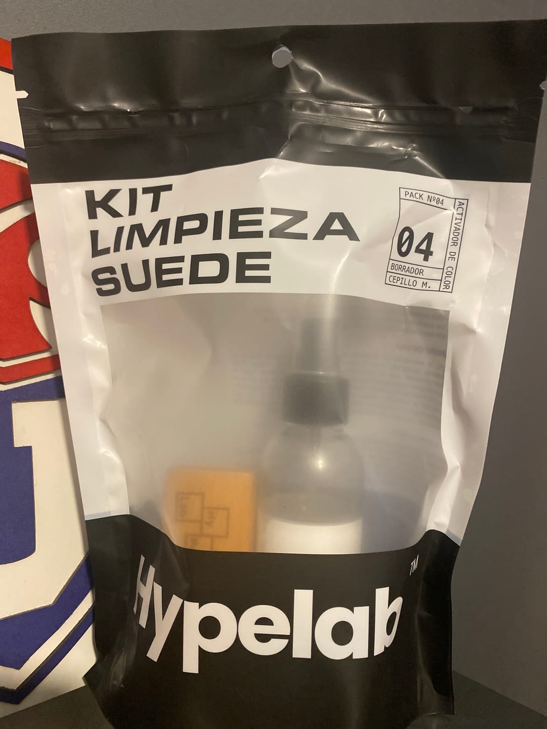 Customer photo review of Kit de limpieza suede