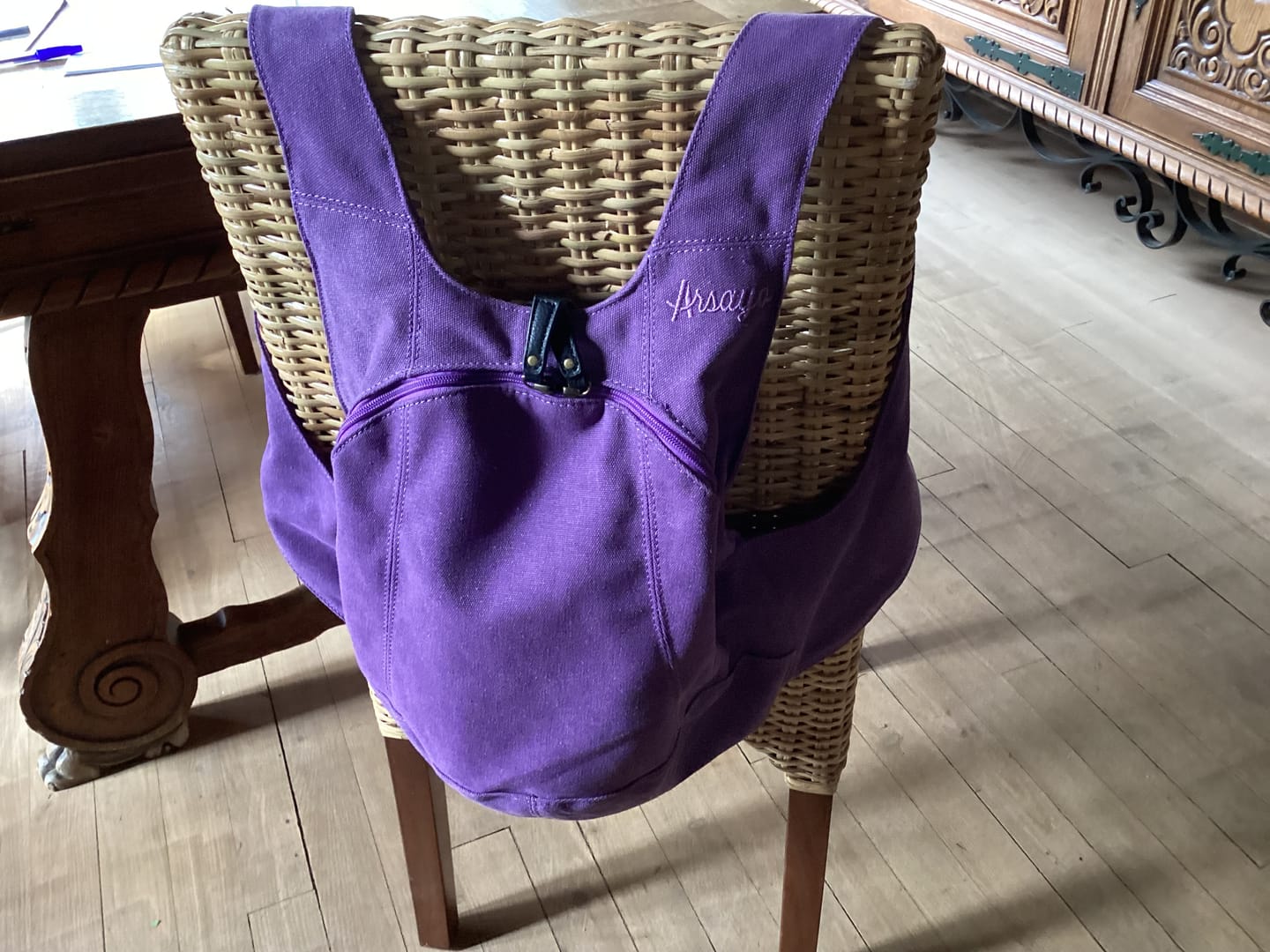 Customer photo review of Le sac à dos Estival en toile - Ergonomique et Antivol
