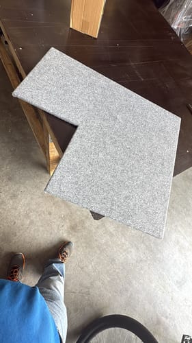 Customer photo review of Carpet Filz selbstklebend für Camper