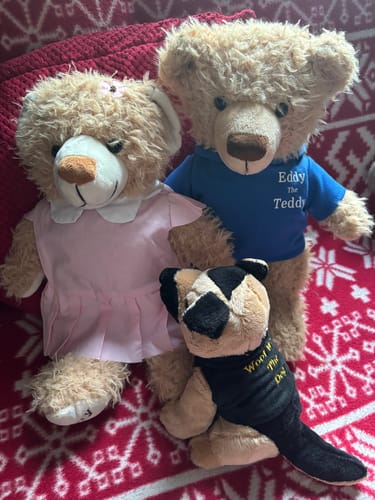Customer photo review of Woof Woof the Dog