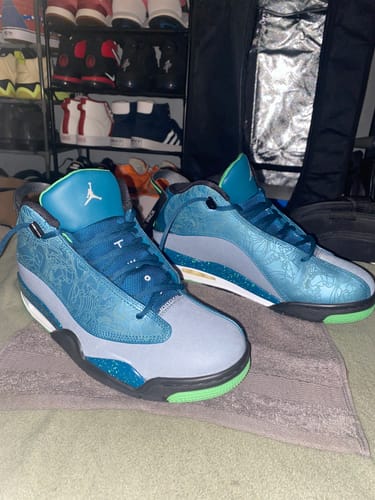Customer photo review of Jordan Dub Zero Teal