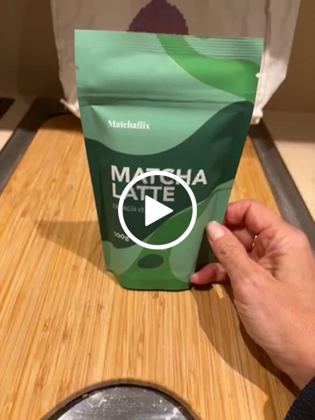 Customer video review of Matcha Latte