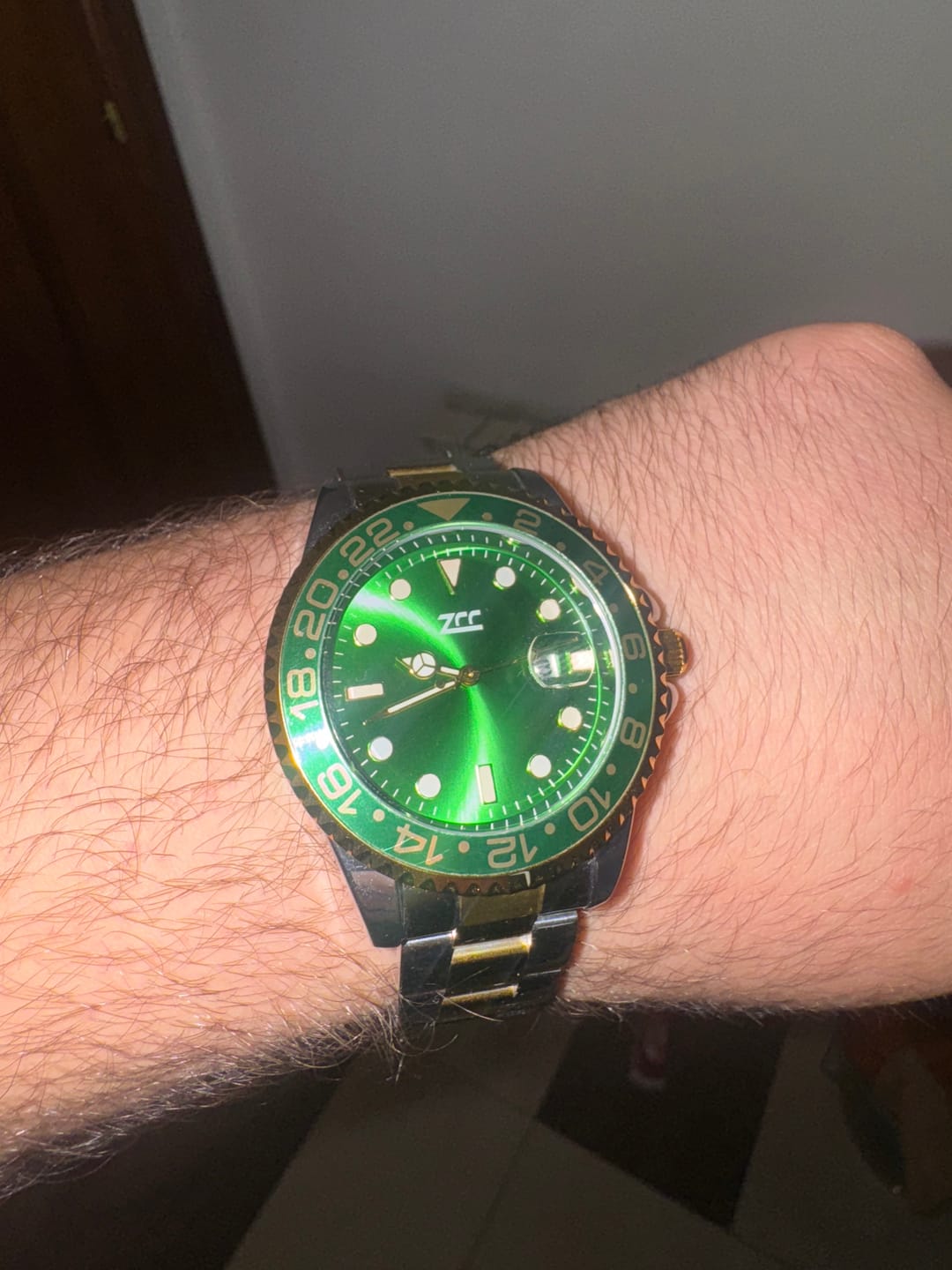 Customer photo review of Orologio Rolly - Verde e Bicolor