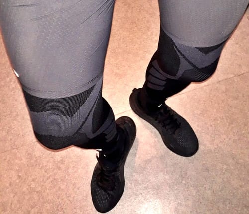 Customer photo review of Maintien de compression V2 pour Genoux et Jambes