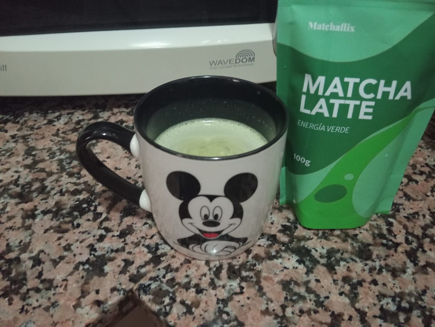 Customer photo review of Matcha Latte
