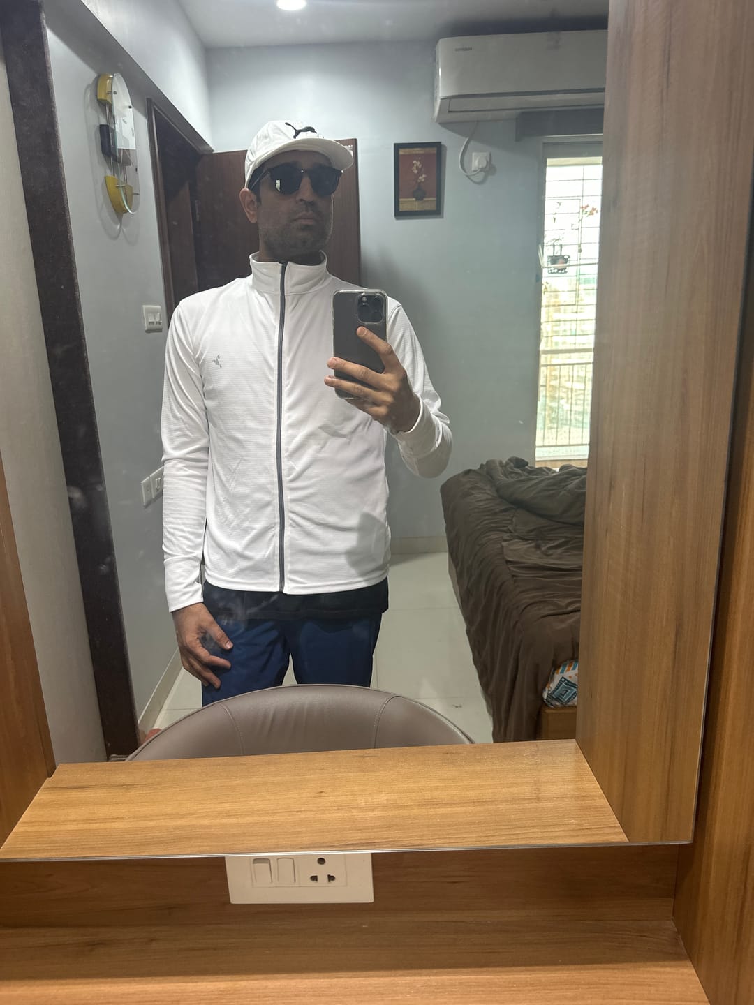 Customer photo review of Pure White - Sunblock Jacket