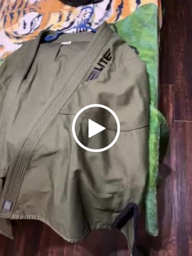 Customer video review of Core Military Green Brazilian Jiu Jitsu Mens BJJ Gi
